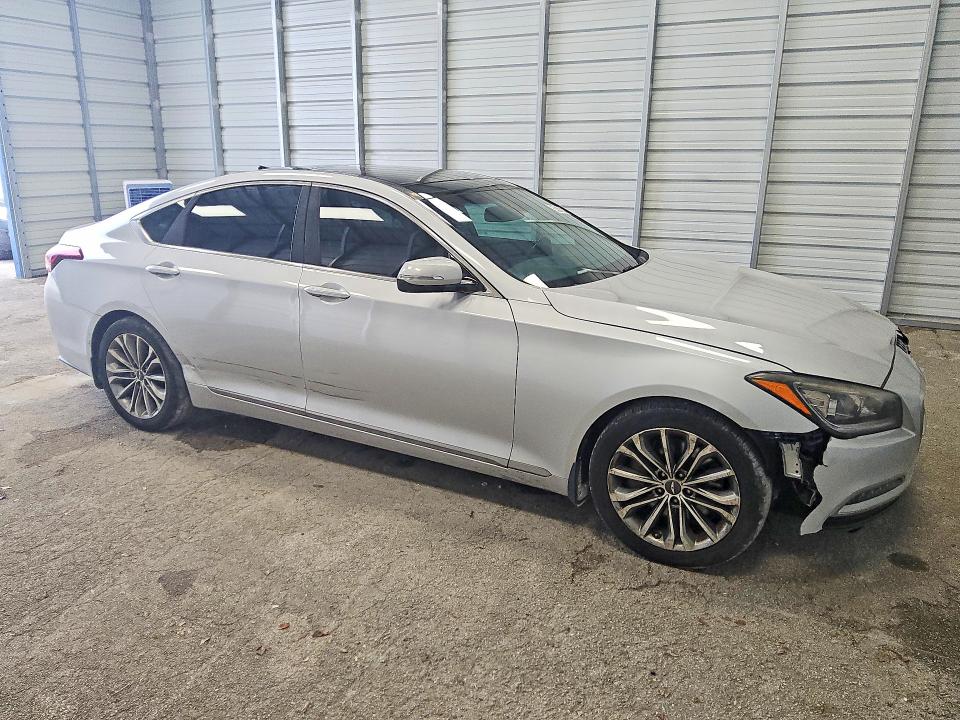2016 Hyundai Genesis VIN KMHGN4JE3GU106197 COPART salvage auction — FRONT END, Fl - Certificate Of Title, sold $275 on 2026-07-28 (photo 4)