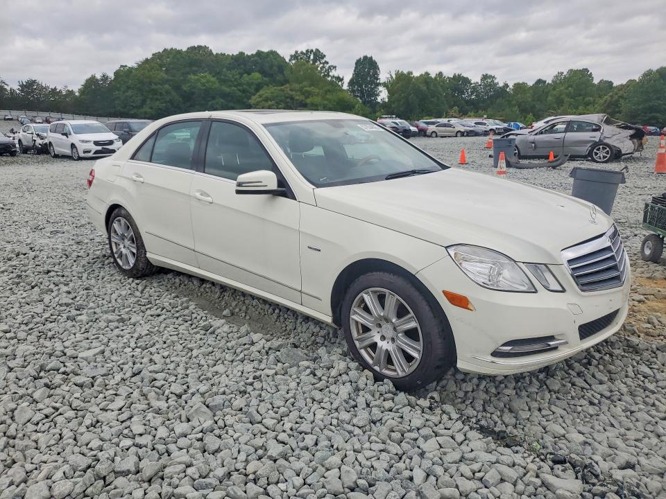 2012 Mercedes-benz E-class VIN WDDHF8JBXCA547183 COPART salvage auction — MECHANICAL, Nc - Dealer Only Salvage Title, sold $1,100 on 2026-07-08 (photo 4)