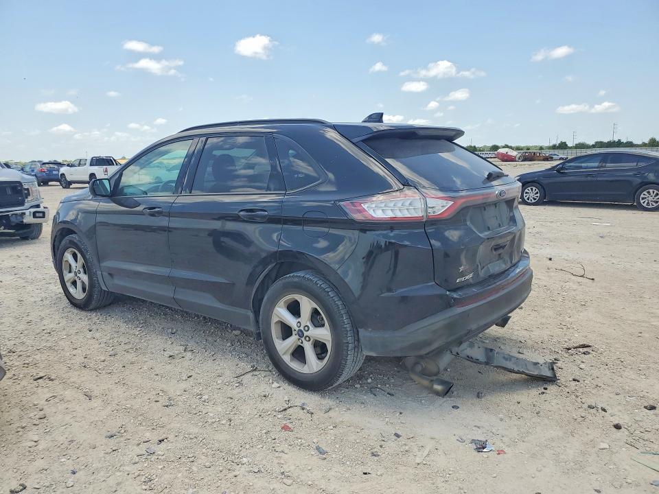2016 Ford Edge VIN 2FMPK3G95GBB10917 COPART salvage auction — REAR END, Tx - Salvage Vehicle Title, sold $1,950 on 2026-07-09 (photo 2)