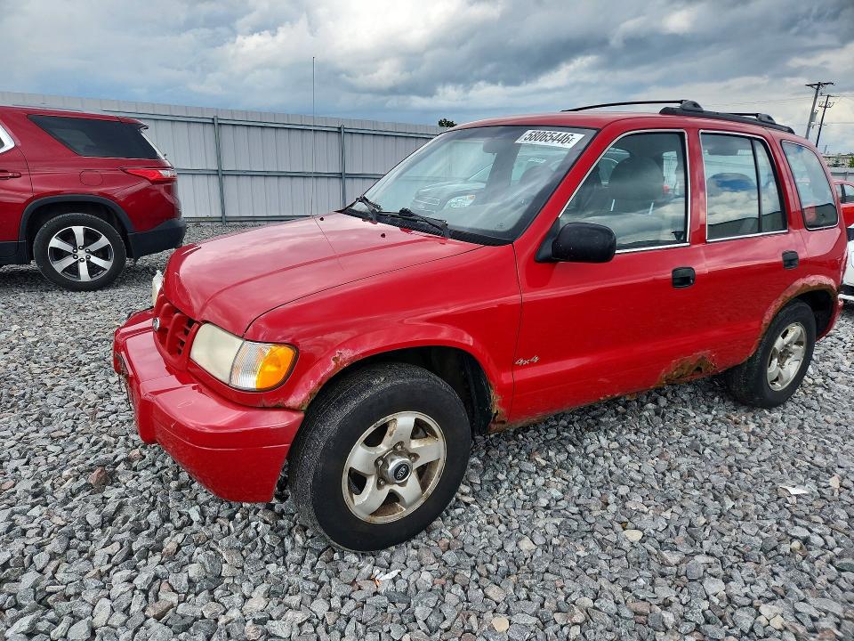 2001 Kia Sportage VIN KNDJA723415061180 COPART salvage auction — FRONT END, Wi - Junked Vehicle Bill Of Sale, sold $175 on 2026-07-06 (photo 1)