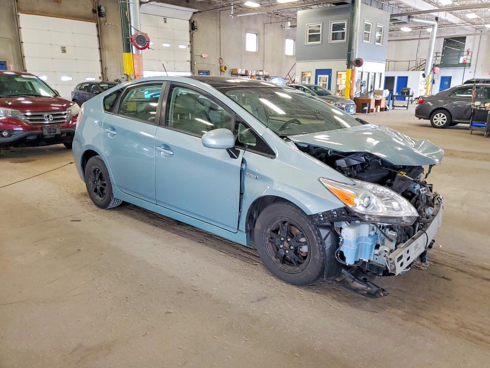 2014 Toyota Prius VIN JTDKN3DU2E1772820 COPART salvage auction — FRONT END, Mn - Cert Of Title-Salvage, sold $1,000 on 2026-07-14 (photo 4)