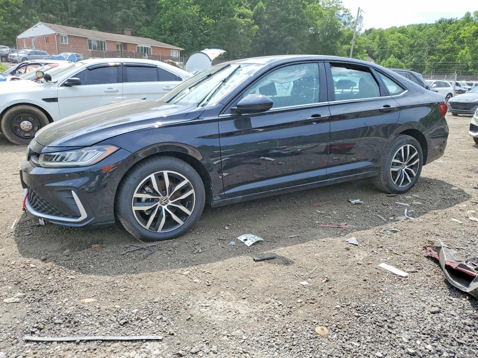 2026 Volkswagen Jetta VIN 3VW7W7BU5TM031328 COPART salvage auction — FRONT END, Fl - Cert Of Title Slvg Rebuildable, sold $9,400 on 2026-07-28 (photo 1)