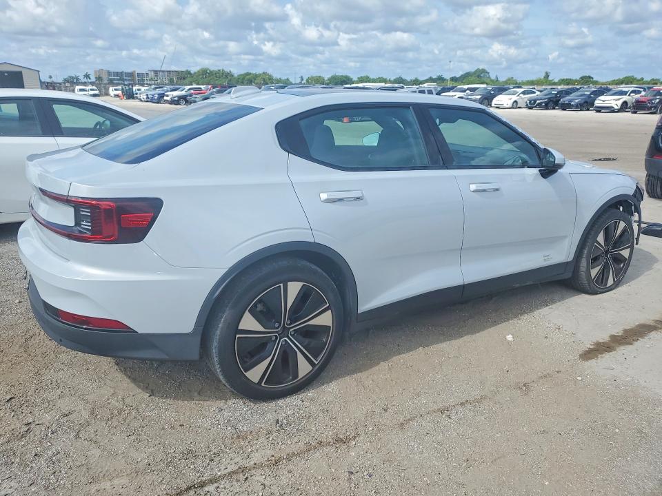 2023 Polestar 2 VIN YSMED3KA1PL128634 COPART salvage auction — FRONT END, Fl - Certificate Of Title, sold $10,400 on 2026-09-21 (photo 3)