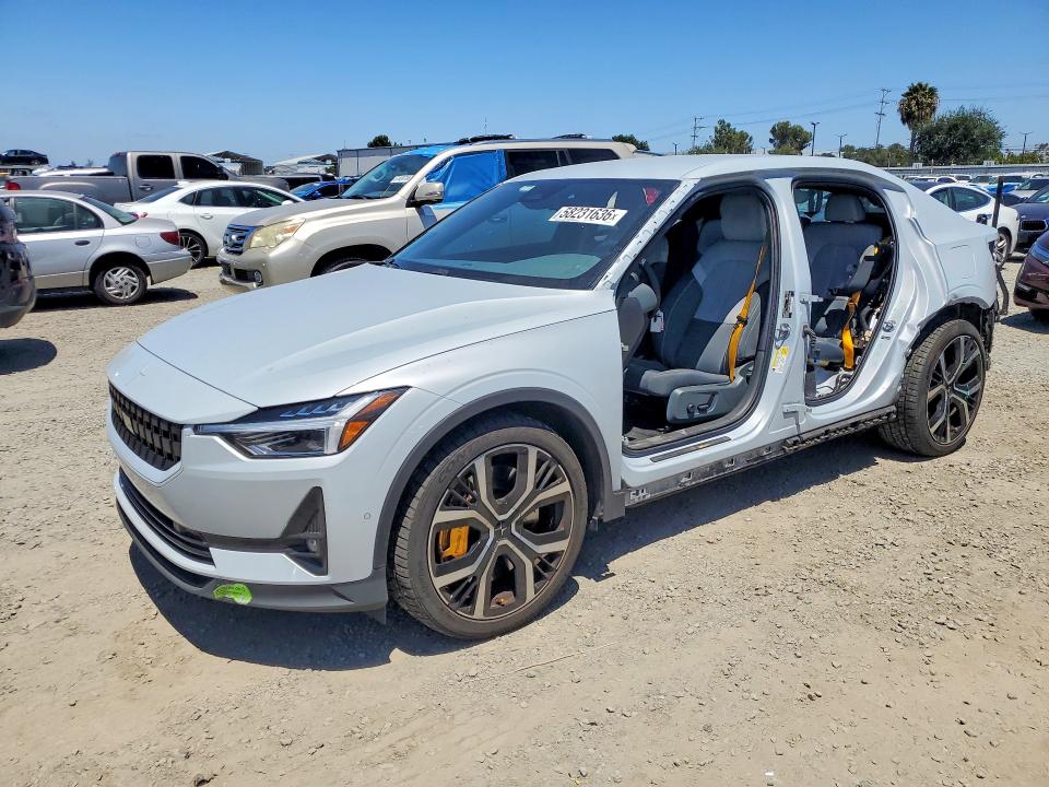 2022 Polestar 2 VIN LPSED3KA1NL051507 — COPART salvage auction photo