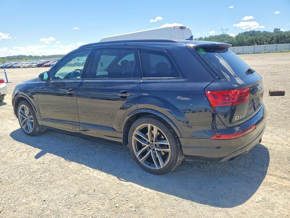 2018 Audi Q7 VIN WA1VAAF70JD006317 COPART salvage auction — SIDE, Ca - Salvage Certificate, sold $7,900 on 2026-07-10 (photo 2)