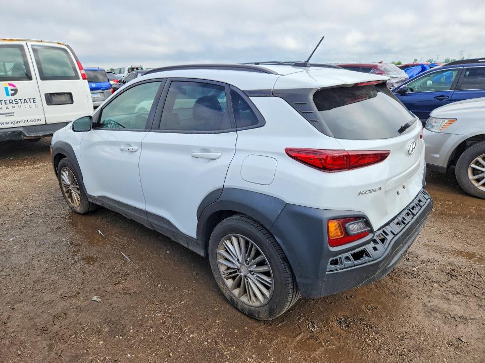2018 Hyundai Kona VIN KM8K62AAXJU081458 COPART salvage auction — REAR END, Il - Salvage Certificate, sold $3,350 on 2026-07-28 (photo 2)