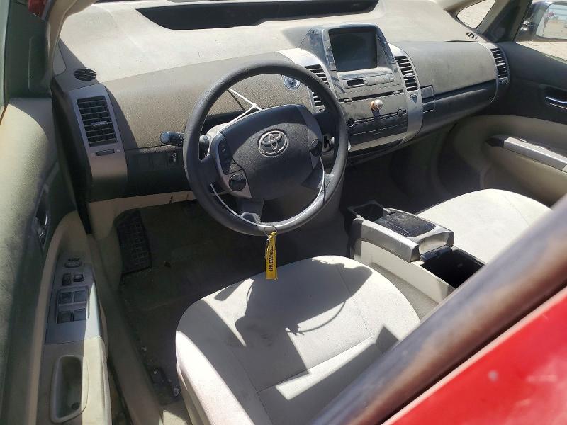 2007 Toyota Prius VIN JTDKB20U673278671 COPART salvage auction — MINOR DENT/SCRATCHES, Ca - Dis/Dlr/Exp Only Clean Title, sold $350 on 2026-07-20 (photo 8)