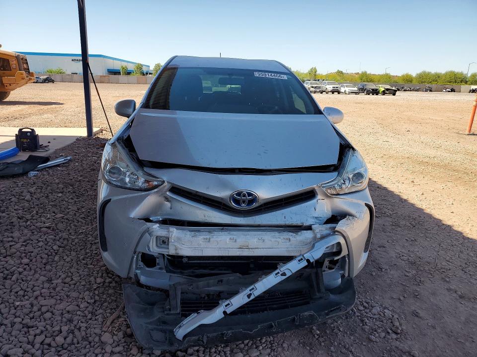 2017 Toyota Prius VIN JTDZN3EU8HJ071359 COPART salvage auction — FRONT END, AZ - CERT OF TITLE - SALVAGE, sold $8,900 on 2026-07-09 (photo 5)