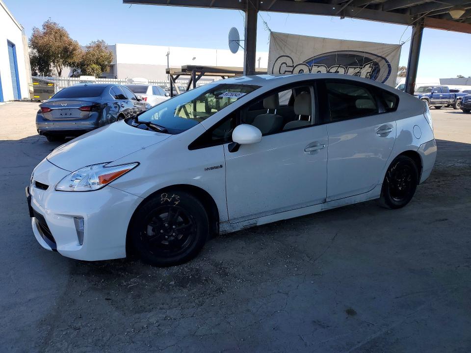 2012 Toyota VIN JTDKN3DU3C5411943 COPART salvage auction — VANDALISM, Ca - Salvage Certificate, sold $3,050 on 2026-07-14 (photo 1)