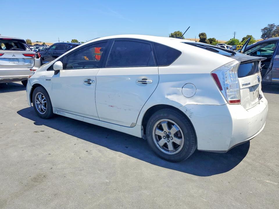 2011 Toyota Prius VIN JTDKN3DUXB5361573 COPART salvage auction — FRONT END, CA - SALVAGE CERTIFICATE, sold $1,000 on 2026-07-27 (photo 2)