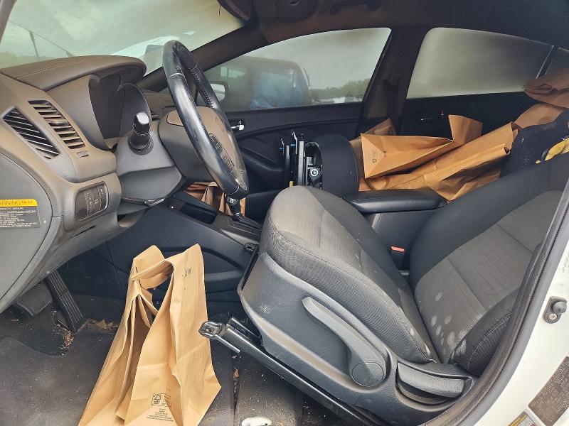 2014 Kia Forte VIN KNAFX4A89E5052090 COPART salvage auction — INTERIOR BURN, TN - SALVAGE CERTIFICATE, sold $600 on 2026-07-22 (photo 7)