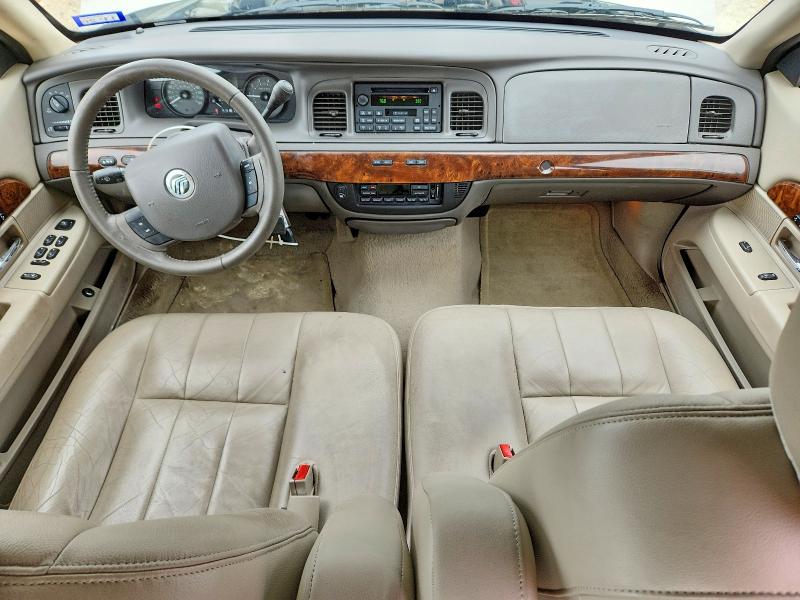 2008 Mercury Grand marquis VIN 2MEFM75VX8X628994 COPART salvage auction — SIDE, Tx - Salvage Vehicle Title, sold $1,450 on 2026-07-02 (photo 8)