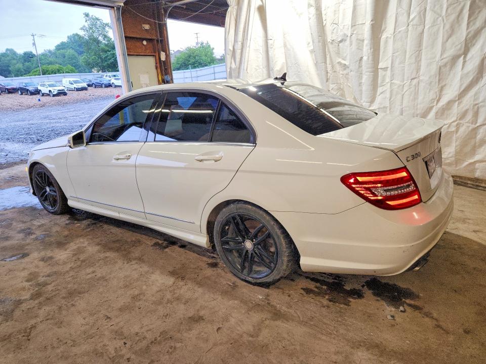 2012 Mercedes-benz C-klasse VIN WDDGF8BB7CR201944 COPART salvage auction — UNDERCARRIAGE, Pa - Certificate Of Salvage, sold $1,800 on 2026-07-02 (photo 2)