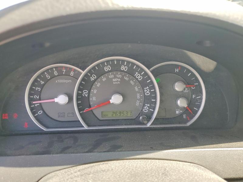 2007 Kia Sorento VIN KNDJD736975665560 COPART salvage auction — FRONT END, Tn - Salvage Certificate, sold $250 on 2026-07-15 (photo 9)