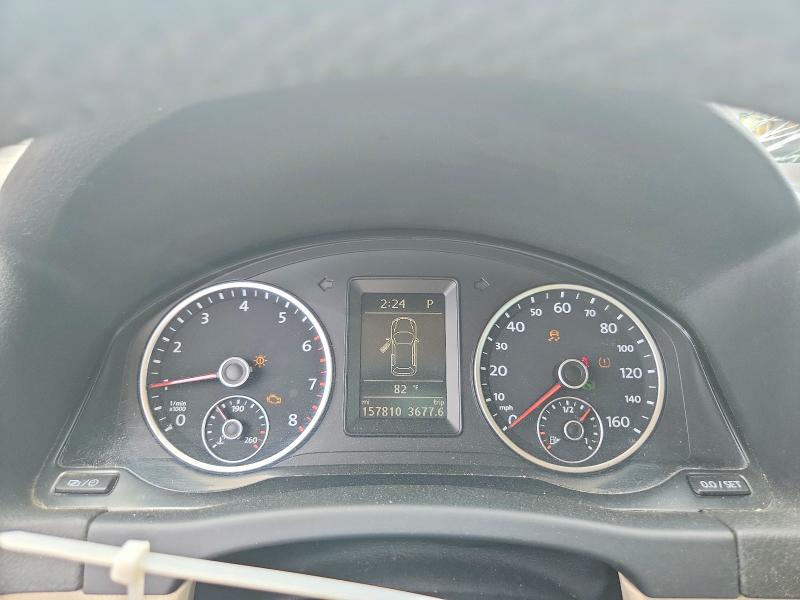 2013 Volkswagen Tiguan VIN WVGBV7AX5DW519946 COPART salvage auction — REAR END, Tn - Salvage Certificate, sold $1,100 on 2026-07-30 (photo 9)