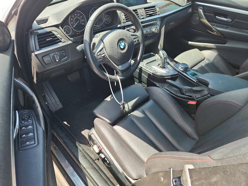 2017 BMW 4er VIN WBA4U7C36H5H20292 COPART salvage auction — WATER/FLOOD, Tx - Salvage Title-Flood Damage, sold $4,550 on 2026-08-20 (photo 8)