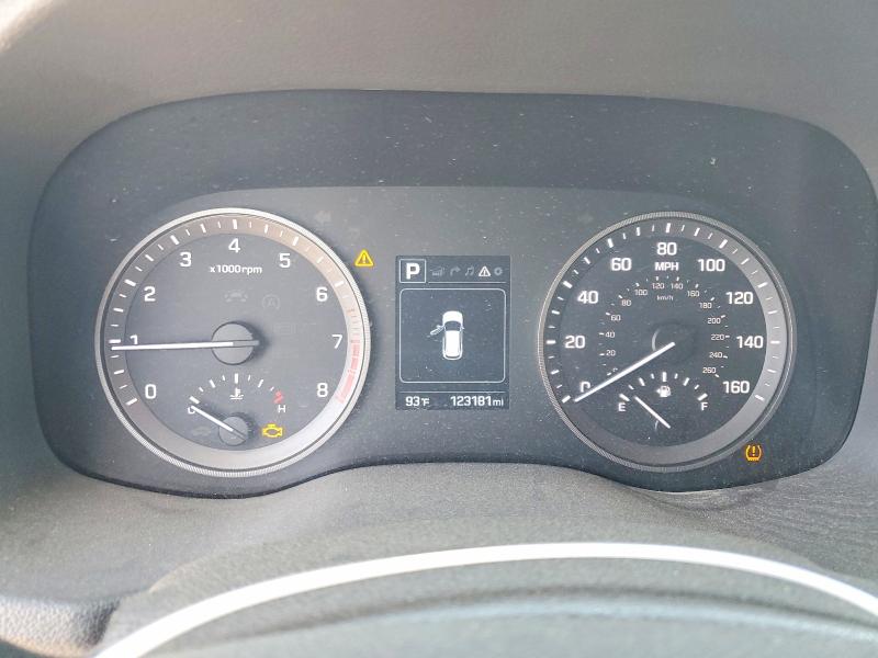 2016 Hyundai Tucson VIN KM8J33A28GU243468 COPART salvage auction — MINOR DENT/SCRATCHES, Ca - Dis/Dlr/Exp Only Clean Title (P), sold $3,900 on 2026-07-06 (photo 9)