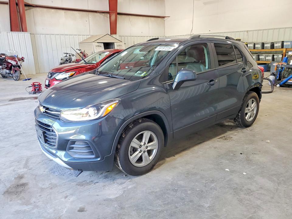 2021 Chevrolet Trax VIN KL7CJLSB6MB323731 COPART salvage auction — REAR END, Ny - Mv-907A Salvage Certificate, sold $1,550 on 2026-07-15 (photo 1)