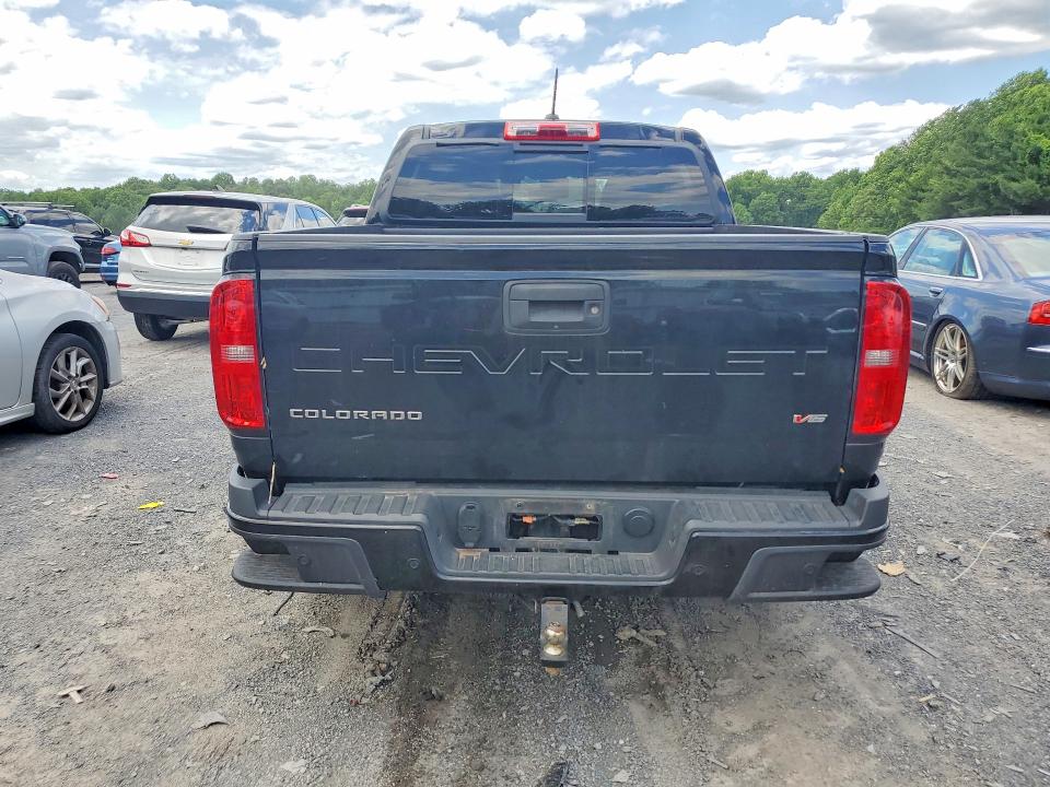 2021 Chevrolet Colorado VIN 1GCGTDEN3M1240547 COPART salvage auction — ALL OVER, Pa - Certificate Of Salvage, sold $2,850 on 2026-07-02 (photo 6)