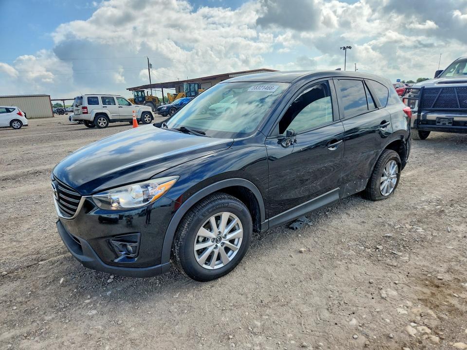 2016 Mazda VIN JM3KE2CY4G0606927 COPART salvage auction — REAR END, Tx - Salvage Vehicle Title, sold $80 on 2026-07-29 (photo 1)