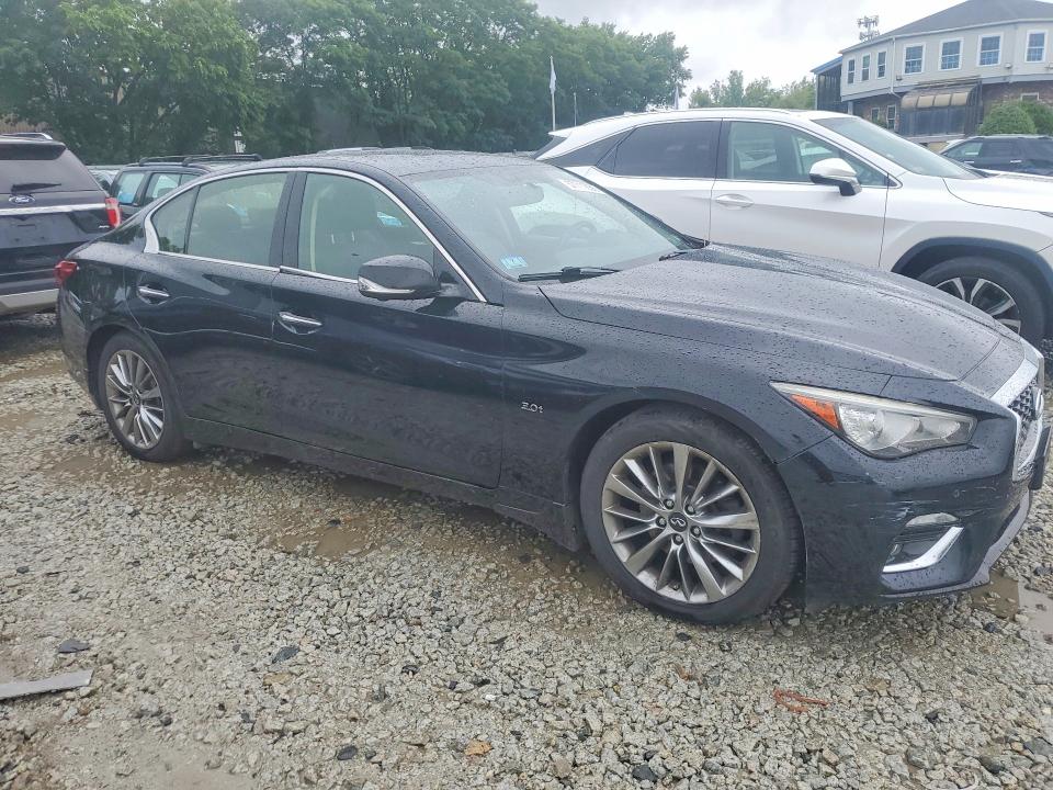 2018 Infiniti VIN JN1EV7ARXJM433724 COPART salvage auction — WATER/FLOOD, Ma - Cert Of Title-Salvage, sold $4,750 on 2026-07-06 (photo 4)