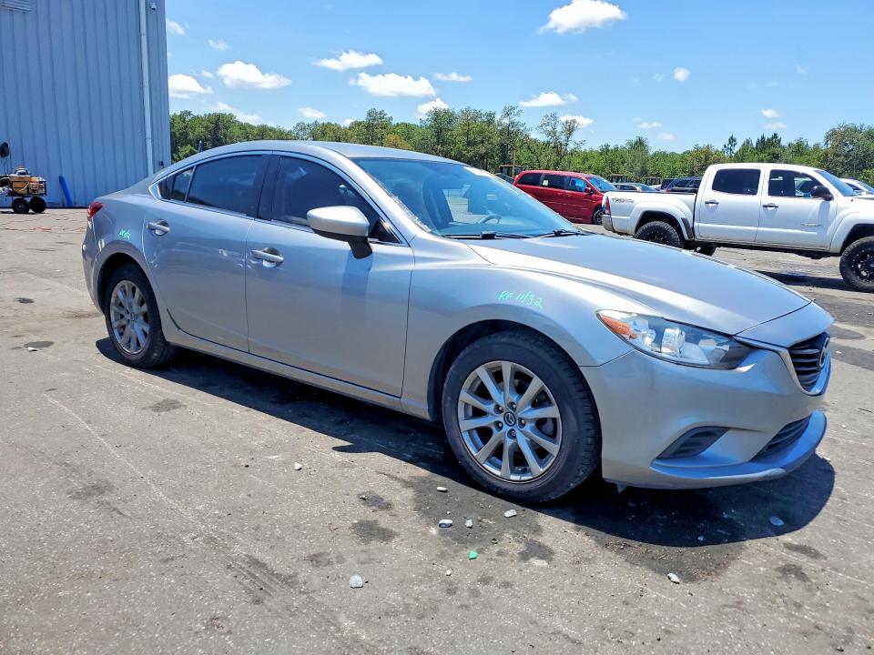 2014 Mazda 6 VIN JM1GJ1U65E1125089 COPART salvage auction — REAR END, Fl - Cert Of Title Slvg Rebuildable, sold $1,450 on 2026-07-08 (photo 4)