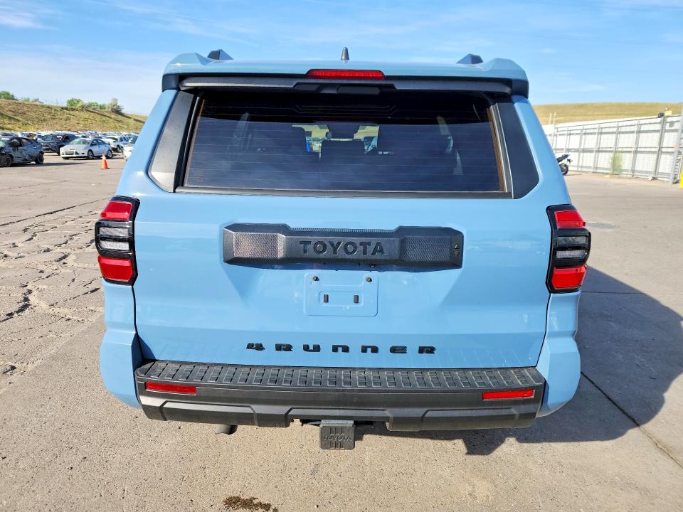 2025 Toyota 4runner VIN JTEVA5BR1S5040407 COPART salvage auction — FRONT END, Co - Salvage Title, sold $29,750 on 2026-07-08 (photo 6)