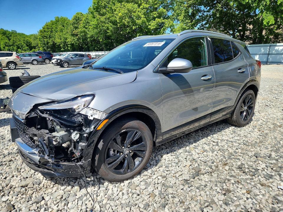 2024 Buick Encore VIN KL4AMDSL8RB161411 COPART salvage auction — FRONT END, Ma - Cert Of Title-Salvage, sold $6,100 on 2026-07-17 (photo 1)