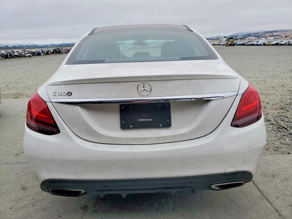 2019 Mercedes-benz C class VIN 55SWF8DBXKU294271 COPART salvage auction — FRONT END, CA - SALVAGE CERTIFICATE, sold $7,500 on 2026-08-31 (photo 6)