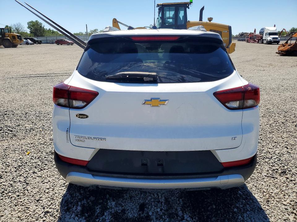 2022 Chevrolet Trailblazer VIN KL79MRSLXNB037055 COPART salvage auction — SIDE, NJ - CERT OF TITLE-SALVAGE, sold $2,700 on 2026-07-24 (photo 6)