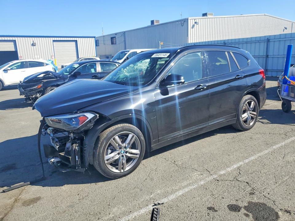 2021 BMW X1 VIN WBXJG9C03M5U00601 COPART salvage auction — FRONT END, CA - SALVAGE CERTIFICATE, sold $4,400 on 2026-07-17 (photo 1)