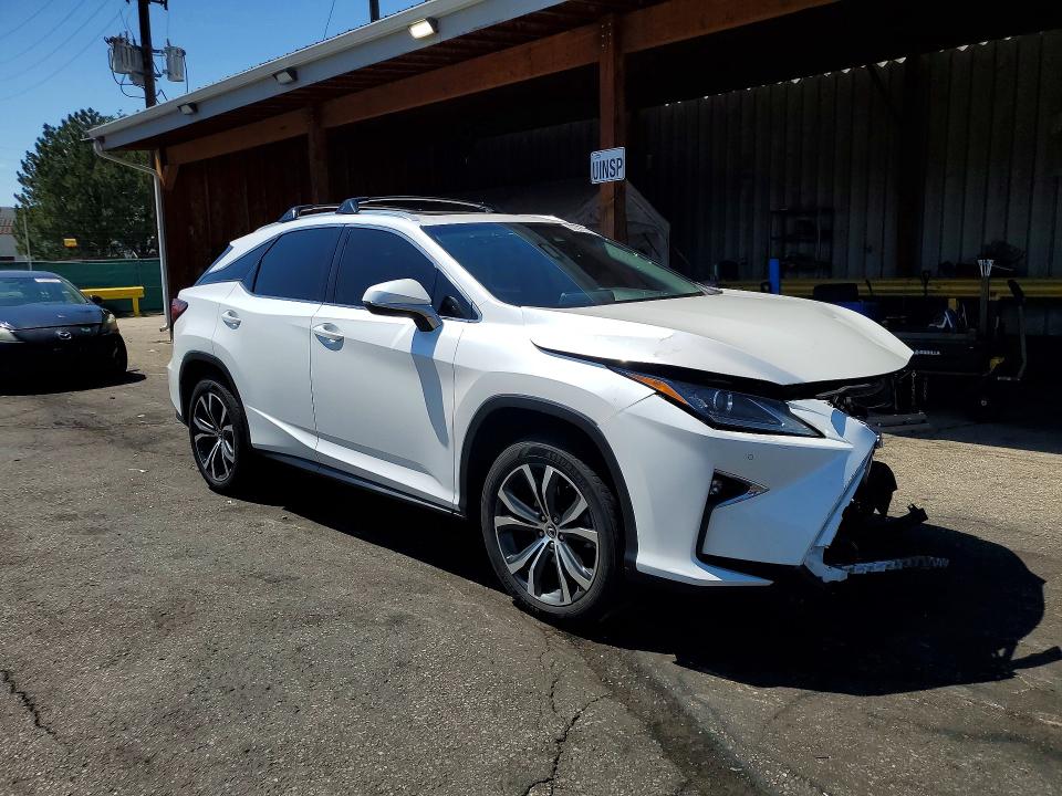 2018 Lexus Rx VIN 2T2BZMCA3JC160578 COPART salvage auction — FRONT END, Co - Salvage Title, sold $7,700 on 2026-09-17 (photo 4)