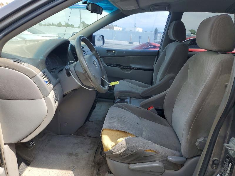 2005 Toyota Sienna VIN 5TDZA23C05S309591 COPART salvage auction — FRONT END, Ca - Dis/Dlr/Exp Only Clean Title, sold $525 on 2026-07-07 (photo 7)