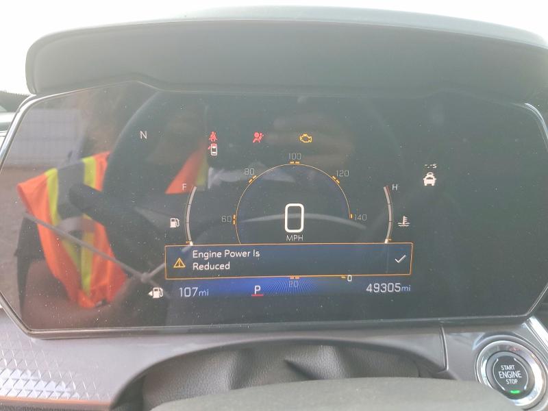 2024 Chevrolet Trax VIN KL77LKE28RC163189 COPART salvage auction — FRONT END, Ok - Cert Of Title-Salvage, sold $3,250 on 2026-07-28 (photo 9)