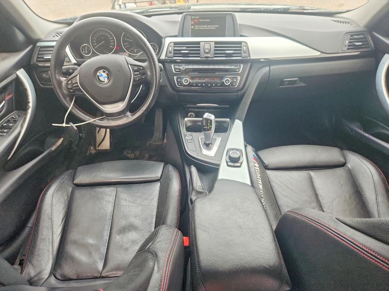 2014 BMW 3er VIN WBA3C3C51EF987352 COPART salvage auction — FRONT END, On - Permit No Brand - Unfit, sold $500 on 2026-08-06 (photo 8)