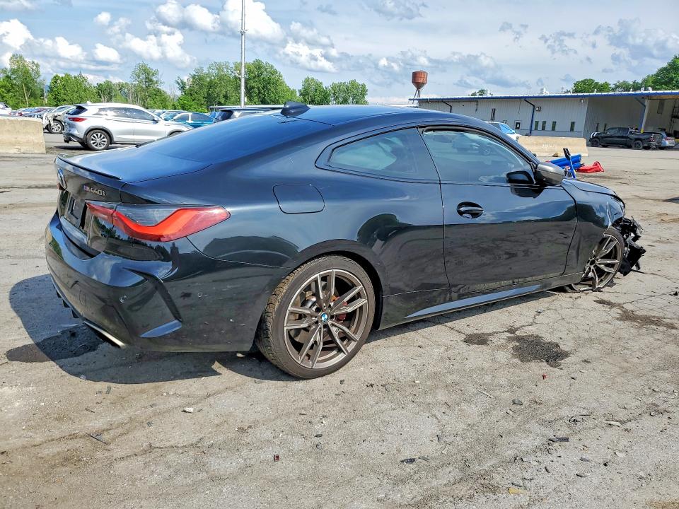 2021 BMW M4 VIN WBA13AR0XMCF61542 COPART salvage auction — FRONT END, Ny - Mv-907A Salvage Certificate, sold $19,400 on 2026-08-06 (photo 3)