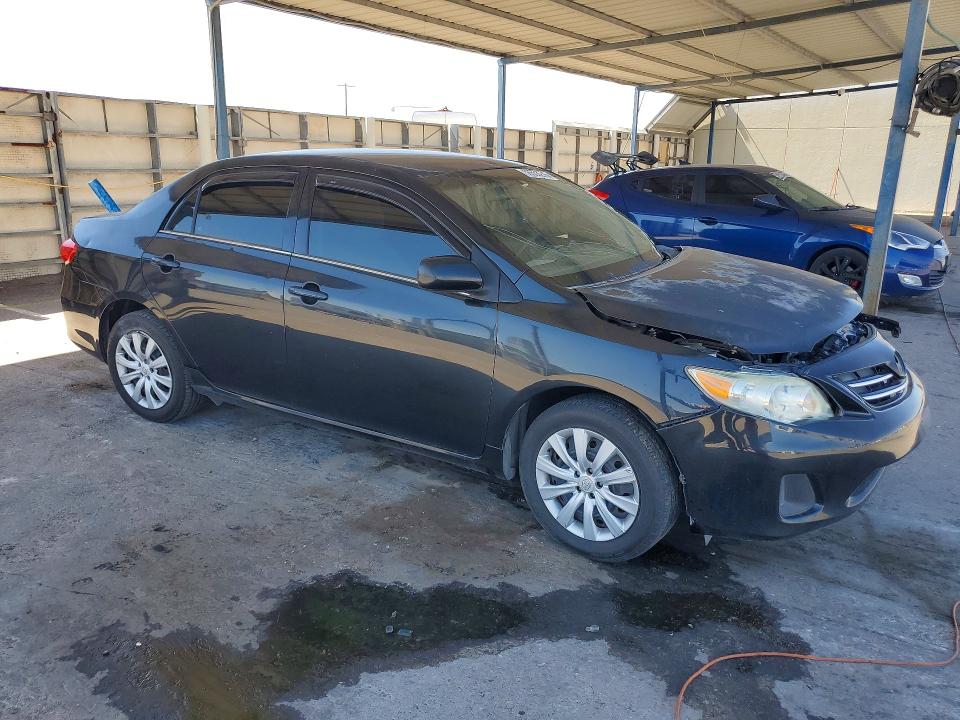 2013 Toyota Corolla VIN 5YFBU4EE1DP172378 COPART salvage auction — FRONT END, TX - SALVAGE VEHICLE TITLE, sold $625 on 2026-07-24 (photo 4)