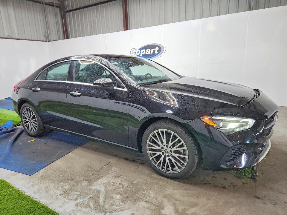 2025 Mercedes-benz Cla-class VIN W1K5J4GB1SN509088 COPART salvage auction — FRONT END, FL - CERTIFICATE OF TITLE (P), sold $19,300 on 2026-07-15 (photo 4)