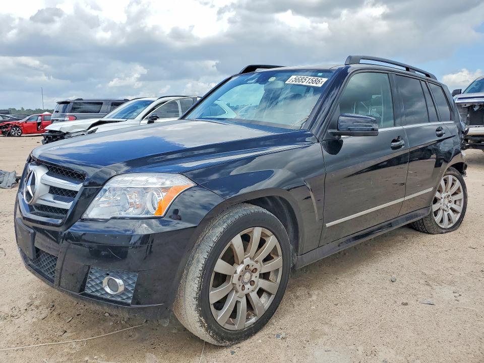 2012 Mercedes-benz Glk-klasse VIN WDCGG5GB1CF838242 COPART salvage auction — REAR END, Tx - Salvage Vehicle Title, sold $1,100 on 2026-07-21 (photo 1)