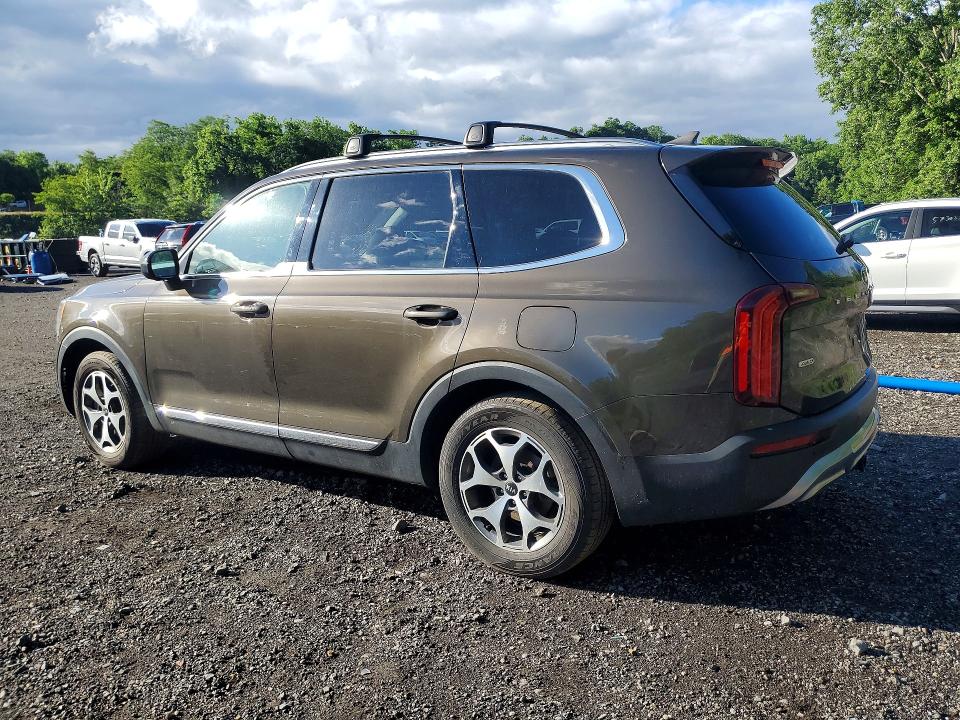 2021 Kia Telluride VIN 5XYP3DHC5MG132506 COPART salvage auction — FRONT END, NY - MV-907A SALVAGE CERTIFICATE, sold $5,200 on 2026-07-02 (photo 2)