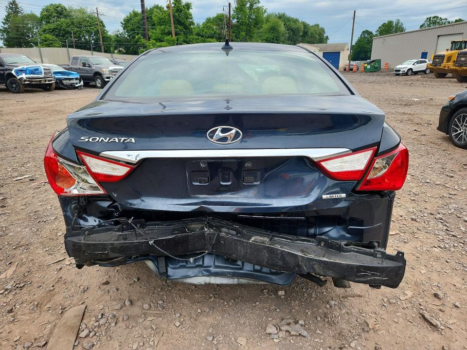 2013 Hyundai VIN 5NPEC4AC1DH792598 COPART salvage auction — REAR END, Pa - Certificate Of Salvage, sold $600 on 2026-07-15 (photo 6)