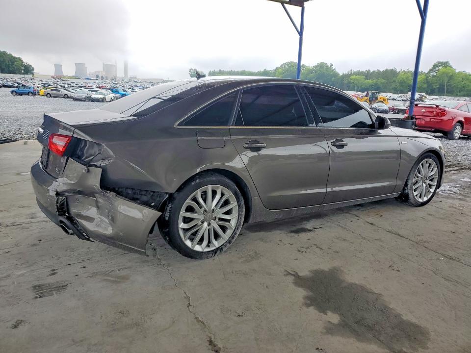 2012 Audi A6 VIN WAUGGAFC9CN127402 COPART salvage auction — REAR END, Ga - Cert Of Title-Salvage, sold $1,550 on 2026-07-30 (photo 3)