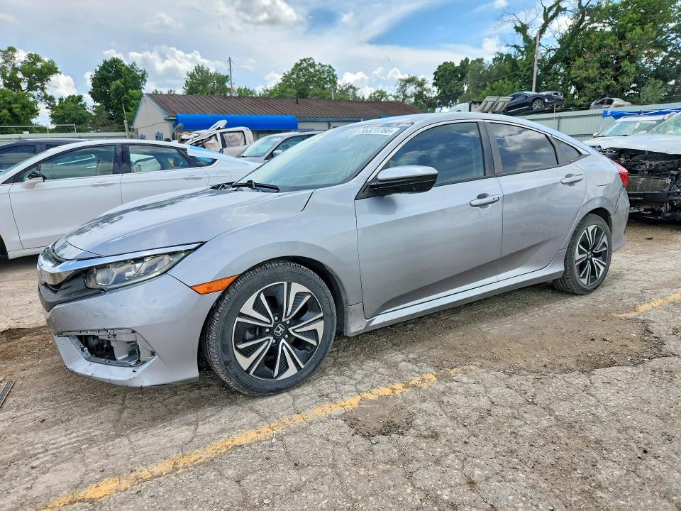 2018 Honda VIN JHMFC1F38JX032677 COPART salvage auction — HAIL, Ks - Cert Of Title-Salvage, sold $3,650 on 2026-07-15 (photo 1)