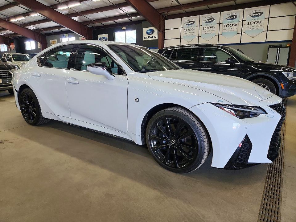 2024 Lexus Is VIN JTHGZ1E26R5037346 COPART salvage auction — FRONT END, Ct - Cert Of Title-Salvage, sold $16,000 on 2026-07-09 (photo 4)