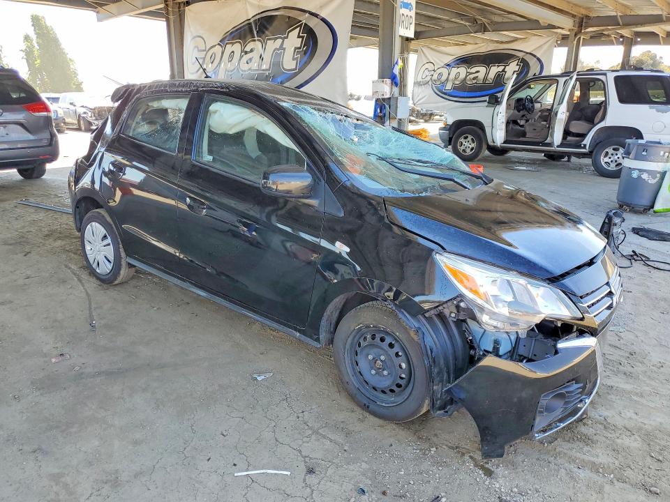 2024 Mitsubishi Mirage VIN ML32AUHJ1RH019989 COPART salvage auction — ALL OVER, Fl - Cert Of Title Slvg Rebuildable, sold $975 on 2026-07-30 (photo 4)