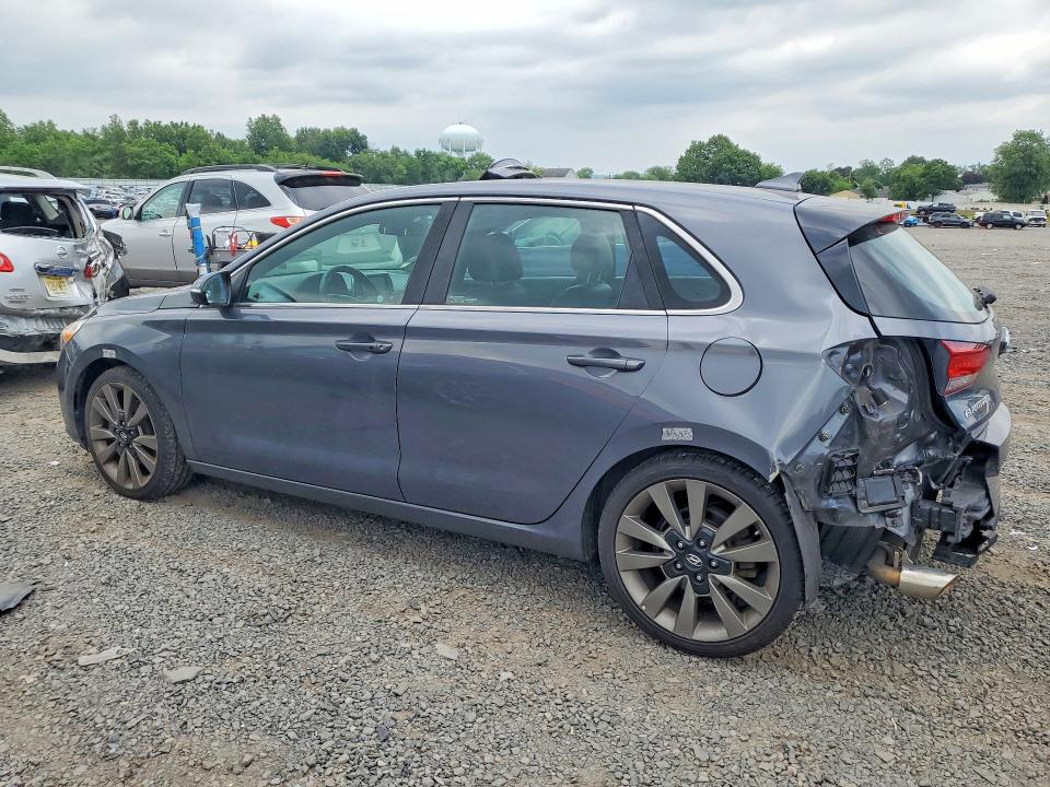 2018 Hyundai Elantra VIN KMHH55LC0JU012775 COPART salvage auction — REAR END, Nj - Cert Of Title-Salvage, sold $1,550 on 2026-07-24 (photo 2)
