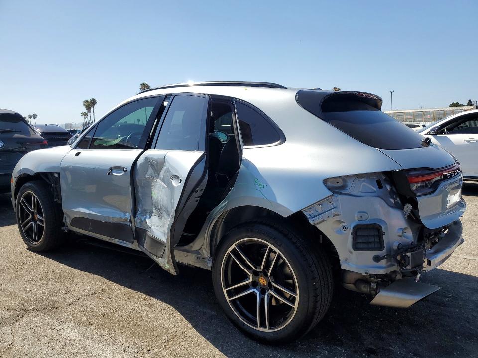 2021 Porsche Macan VIN WP1AA2A51MLB15751 COPART salvage auction — ALL OVER, Ca - Salvage Certificate, sold $15,100 on 2026-08-14 (photo 2)