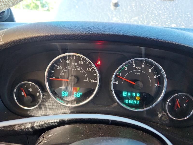 2012 Jeep Wrangler / VIN 1C4AJWAGXCL162009 COPART salvage auction — FRONT END, Oh - Cert Of Title-Salvage, sold $3,050 on 2026-07-02 (photo 9)