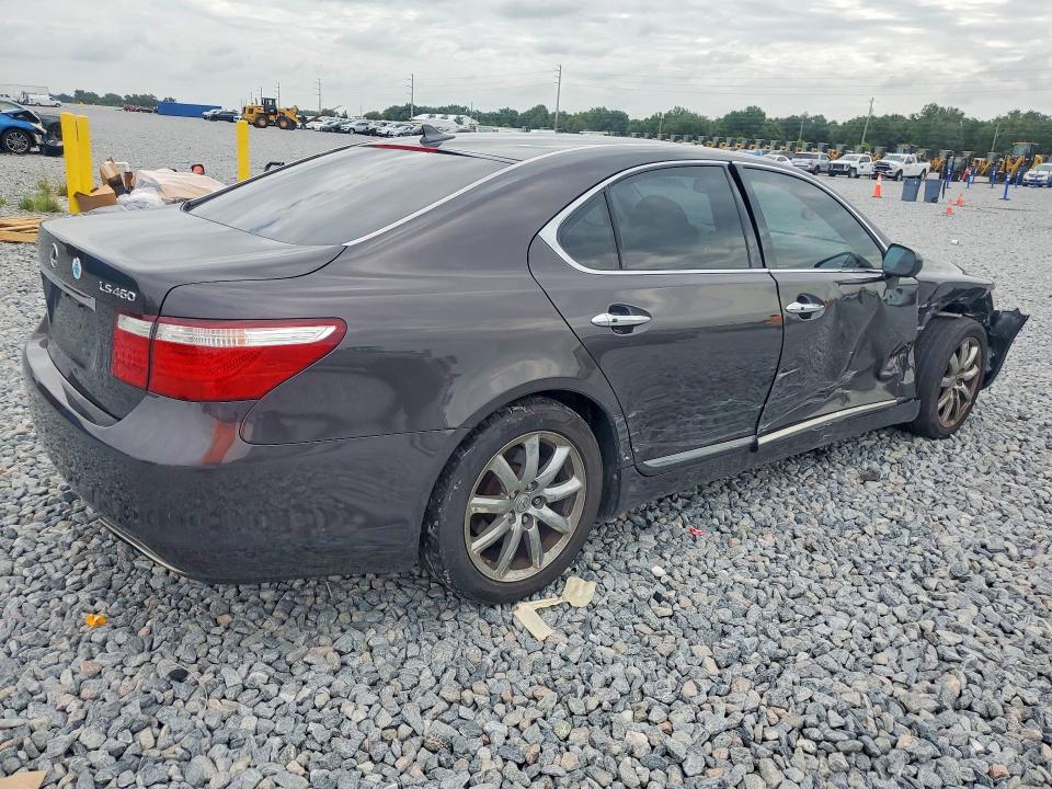 2008 Lexus Ls 460 VIN JTHBL46F085070825 COPART salvage auction — SIDE, FL - CERT OF TITLE SLVG REBUILDABLE, sold $2,200 on 2026-07-31 (photo 3)