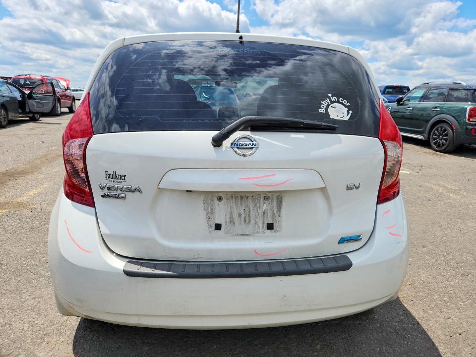 2016 Nissan Versa VIN 3N1CE2CP0GL394666 COPART salvage auction — FRONT END, Pa - Certificate Of Salvage, sold $1,100 on 2026-07-02 (photo 6)